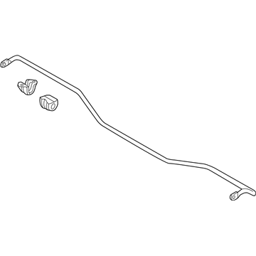 Hyundai 55510-B1180 Bar Assembly-Rear Stabilizer