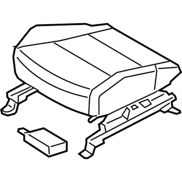 Kia 88200K0010SQ1 Cushion Assembly-Fr Seat