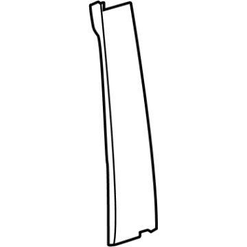 Lexus 75075-78020 MOULDING SUB-ASSY, R
