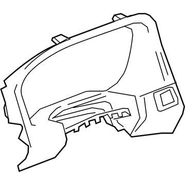 GM 84121075 Cluster Bezel