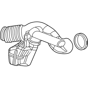 GM 15769060 Duct-Air Cleaner Outlet Rear *Marked Print