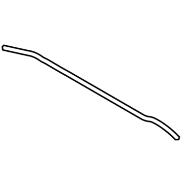 BMW 51-76-7-318-509 Sealing, B-Column, Bottom Left