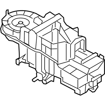Ford AL8Z-19B555-B Evaporator Assembly