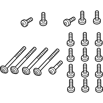 BMW 63-11-7-440-363 Set Of Screws
