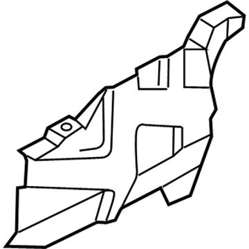 Hyundai 29130-2D100 Cover-Engine Under, LH