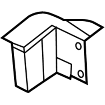 Hyundai 29160-2D000 Cover-Engine Under Rear, RH