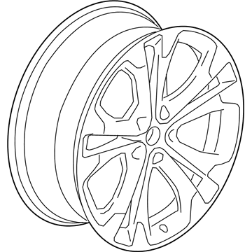 GM 39003341 Wheel, Alloy