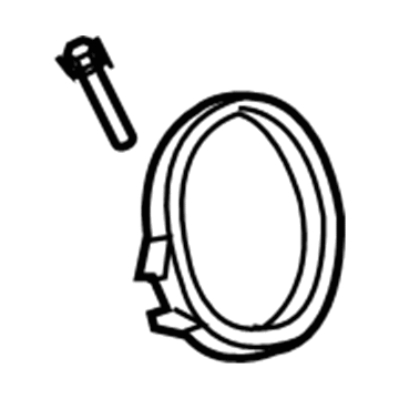 Acura 17314-RYE-A01 Clamp, Air Flow (100.5)