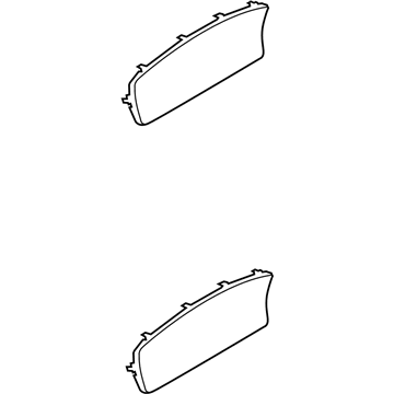 Ford DA8Z-10887-B Cluster Lens