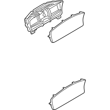 Ford GA8Z-10849-C Cluster Assembly