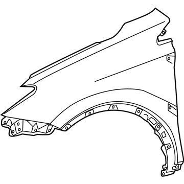 Toyota 53801-42170 Fender