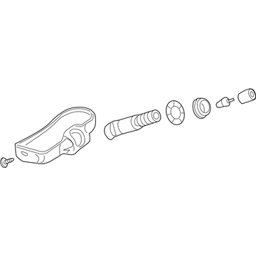 GM 19332370 Tire Pressure Sensor