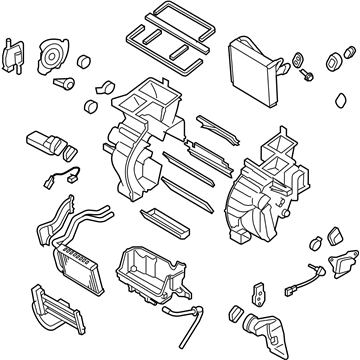 Hyundai 97205-2L100 Heater & Evaporator Assembly