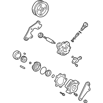 Toyota 44310-06110 Power Steering Pump