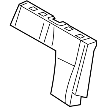 Toyota 71652-0C070 Seat Back Pad