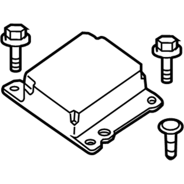 Nissan 98820-9BK9A Sensor-Side, Air Bag Center