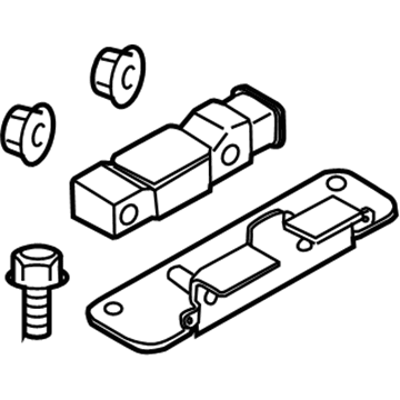 Nissan 98830-9CL9A Sensor Assy-Side Air Bag, RH