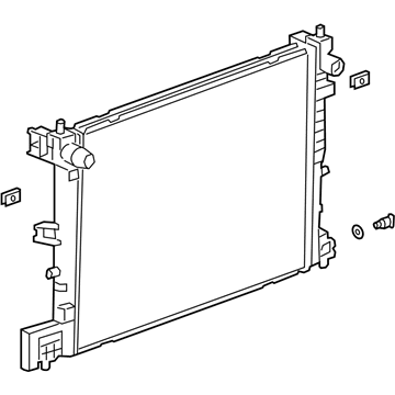 GM 84551762 Radiator