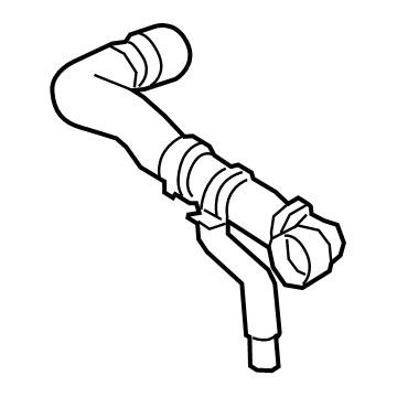 GM 84065778 Upper Hose