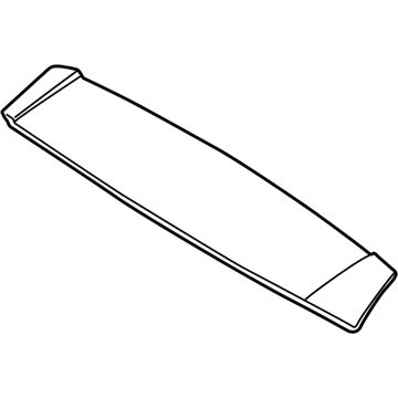 BMW 51-71-7-025-612 Upper Frame For Rear Spoiler, Primed