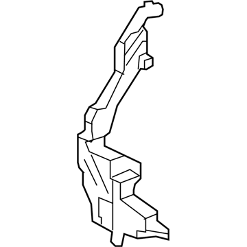 Honda 76841-SWA-305 Tank(2.5L FR.-RR)