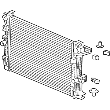 GM 84448453 Radiator