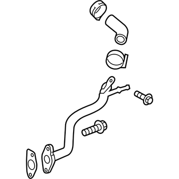 GM 12667458 By-Pass Pipe