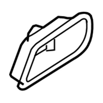 Hyundai 82621-1E000-AR Housing-Door Inside Handle RH
