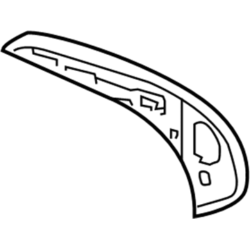 Toyota 87961-12E90 Mirror Glass