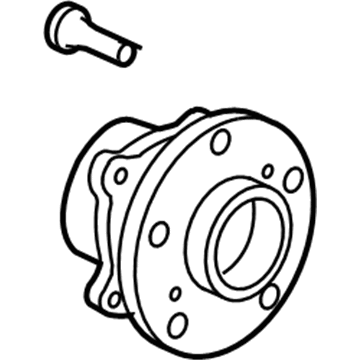 Acura 44300-STX-A01 Bearing Assembly, Front Hub