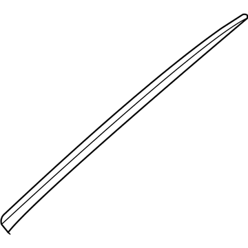 Hyundai 86130-C1100 MOULDING-Windshield Glass Side, LH