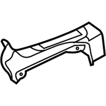 GM 95999811 Rear Sill Plate