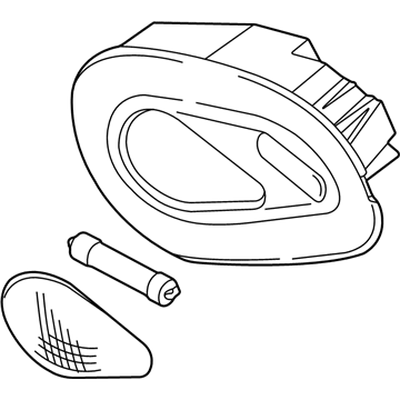 Ford F85Z-13A702-AAC Overhead Lamp