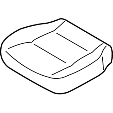 Kia 881033E201FC3 Cushion Assembly, LH