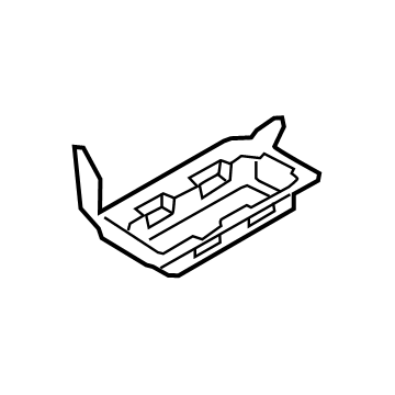 BMW 51-47-6-993-855 BRACKET FOR STORAGE TRAY, RE