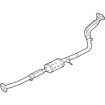 Kia 28650FD300 MUFFLER Assembly-Center(FRO