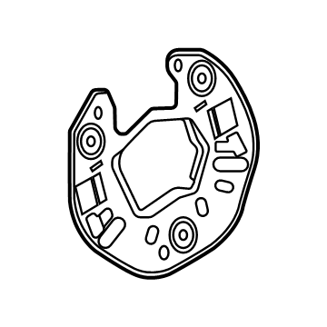 BMW 61-31-9-882-774 HORN PLATE