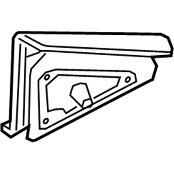 Hyundai 87616-B1000 Pad-Outside Mirror, LH