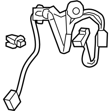 Honda 76256-T3L-A11 Wire Harness Assy., L. (R.C.)(Heated)