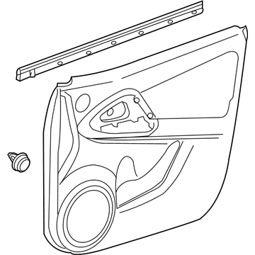 Toyota 67620-42790-B7 Door Trim Panel