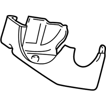 Mopar 5GE09BD1AD SHROUD-Steering Column