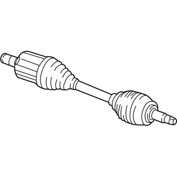 Mopar 68472845AA FRT Lt-Axle Half