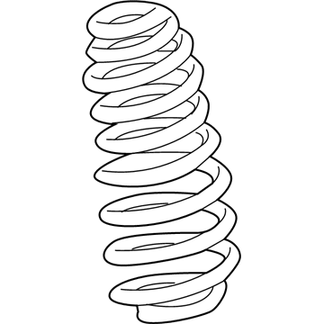 Honda 52441-THR-A01 Spring, Rear