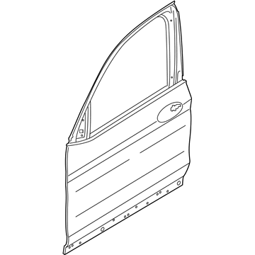 BMW 41-00-7-465-527 Door Front Left