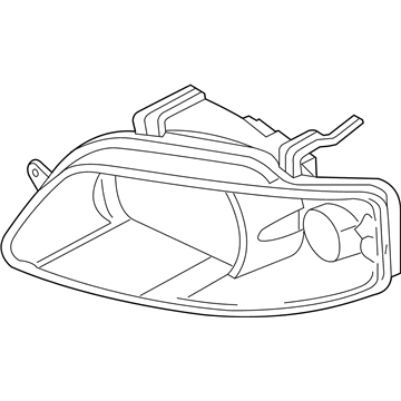 GM 96540253 Composite Headlamp