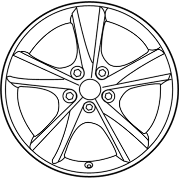 Lexus 42611-48671 Wheel, Disc