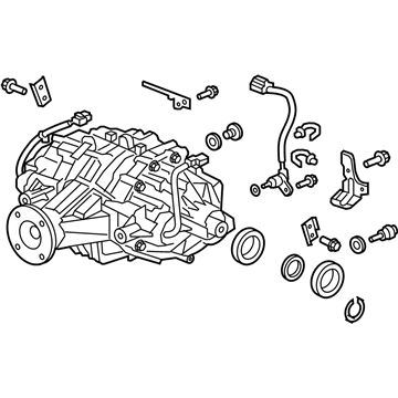 Acura 41200-RK7-000 Carrier Assembly, Rear Differential