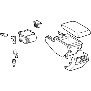 Toyota 58810-07020-A0 Rear Console