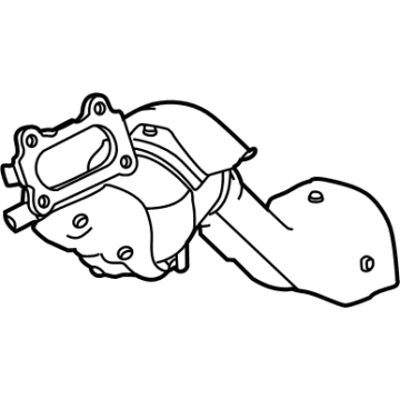 Nissan 208B3-9BW0A THREE WAY CATALYTIC CONVERTER