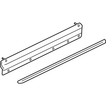 GM 12376674 Molding, Front Side Door Lower